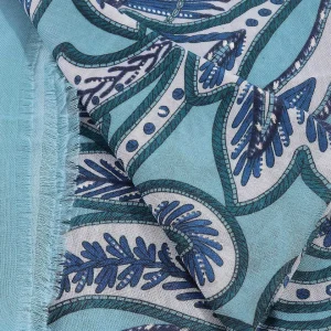 SOUL Accessories Floral Scarf In Blue* Accessories