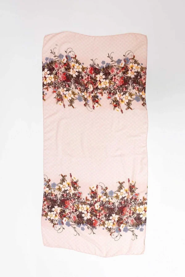 Pala D'oro Accessories Floral Scarf In Pink* Accessories