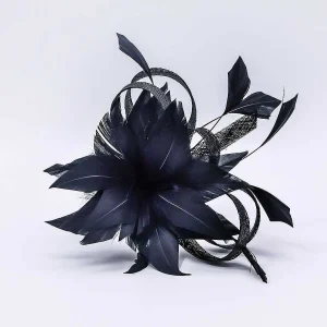 SOUL Accessories Flower Fascinator In Black* Fascinators