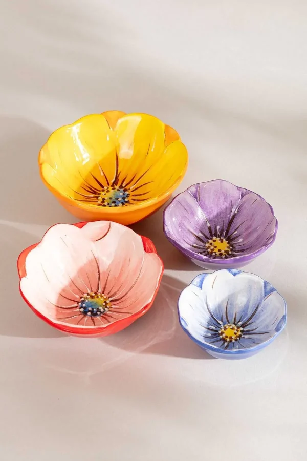 Carraig Donn HOME Flower Measuring Bowls Set Of 4* Homeware
