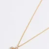 Joularie Flower Necklace In Gold* Necklaces