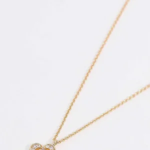 Joularie Flower Necklace In Gold* Necklaces
