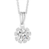 Newbridge Silverware Jewellery Flower Pendant* Boxed Gifts