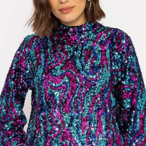 Y.A.S Flua 3/4 Sleeve Top In Black*Women Tops & Blouses