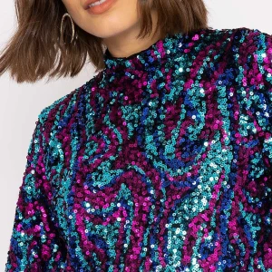 Y.A.S Flua 3/4 Sleeve Top In Black*Women Tops & Blouses