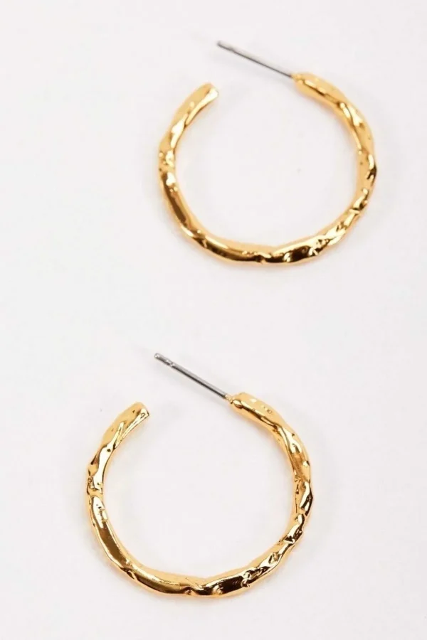Joularie Foil Open Hoop Earring* Boxed Gifts