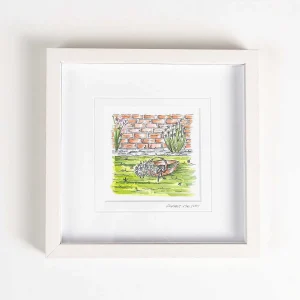 Blue Shoe Gallery Forget Me Not Framed Art Print* Homeware