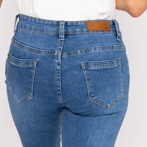 Kalisson Frayed Hem Jeans In Denim*Women Jeans & Trousers