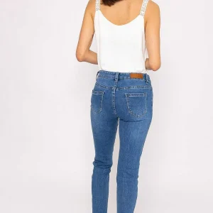 Kalisson Frayed Hem Jeans In Denim*Women Jeans & Trousers