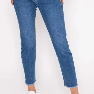 Kalisson Frayed Hem Jeans In Denim*Women Jeans & Trousers