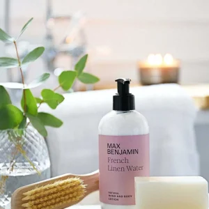 Max Benjamin French Linen Water Wash And Lotion Gift Set.* Homeware
