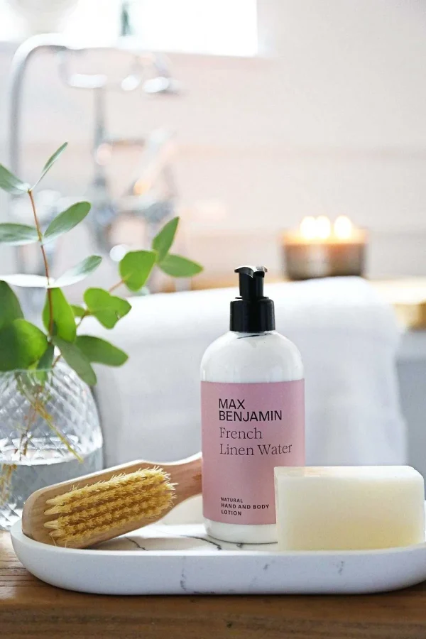 Max Benjamin French Linen Water Wash And Lotion Gift Set.* Homeware