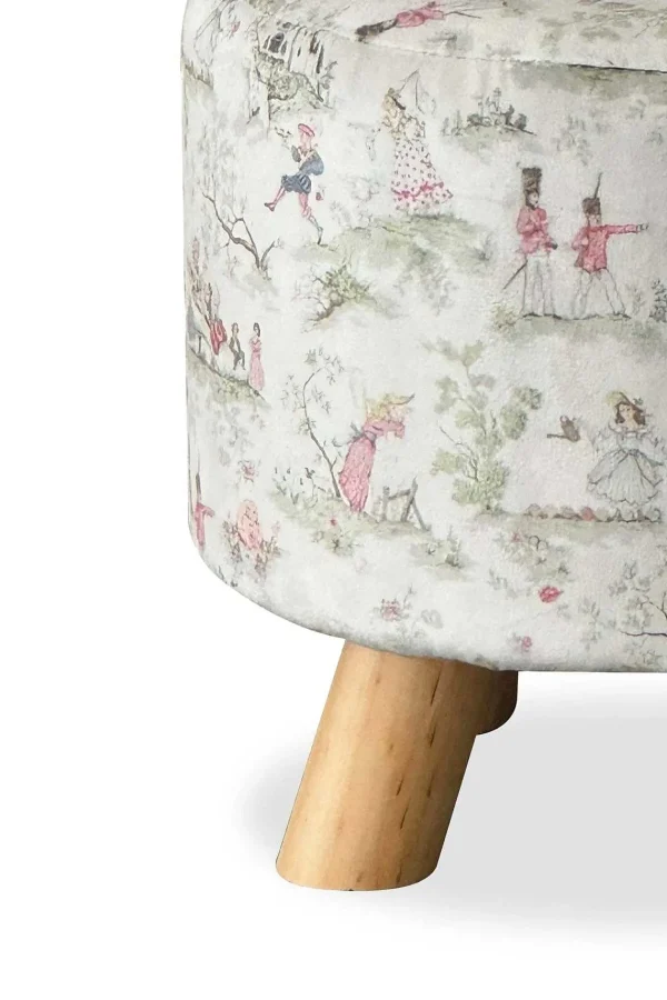 Carraig Donn HOME French Sketch Footstool* Homeware