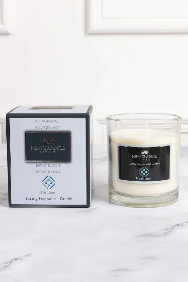 Newgrange Living Fresh Linen Fragranced Candle* Homeware
