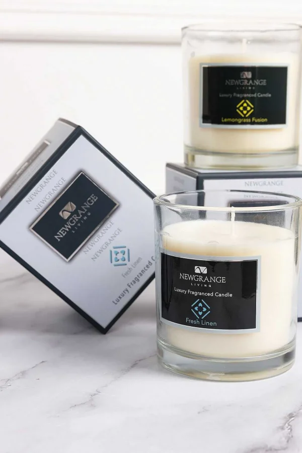 Newgrange Living Fresh Linen Fragranced Candle* Homeware