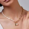 Knight & Day Freshwater Pearl & Charms Necklace* Jewellery