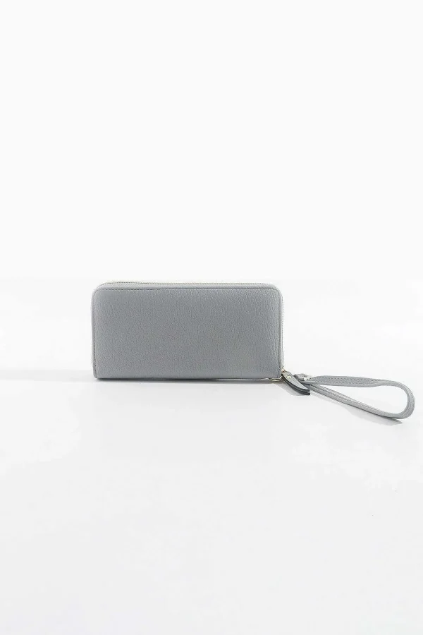 SOUL Accessories Front Zip Purse In Grey* Accessories