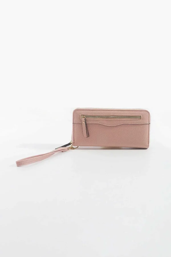 SOUL Accessories Front Zip Purse In Pink* Accessories