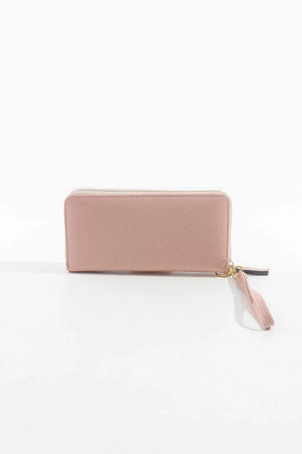 SOUL Accessories Front Zip Purse In Pink* Accessories