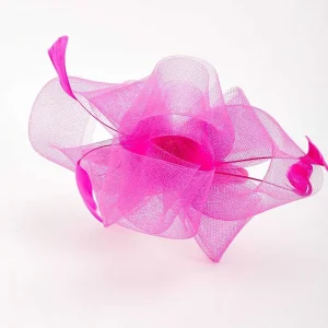 SOUL Accessories Fuchsia Hairband Fascinator With Feathers* Fascinators