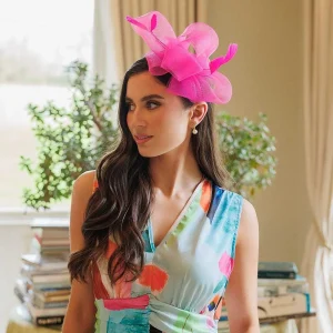 SOUL Accessories Fuchsia Hairband Fascinator With Feathers* Fascinators