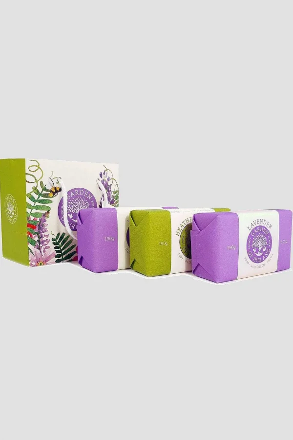 Inis Garden Of Ireland Trio Soap In Gift Bag* Homeware