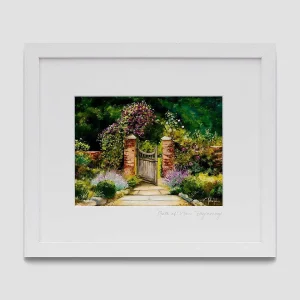 Blue Shoe Gallery Gate Of New Beginnings Wall Art* Homeware