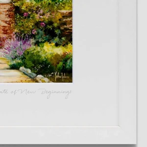 Blue Shoe Gallery Gate Of New Beginnings Wall Art* Homeware