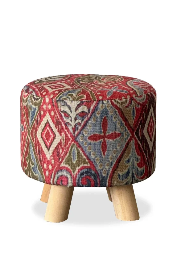 Carraig Donn HOME Geometric Diamond Footstool* Homeware