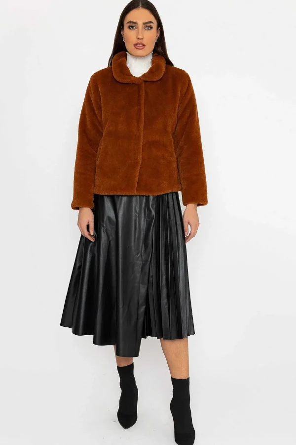 J'aime la Vie Gigi Jacket In Brown*Women Coats & Jackets