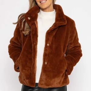 J'aime la Vie Gigi Jacket In Brown*Women Coats & Jackets