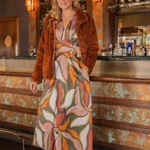 J'aime la Vie Gigi Jacket In Brown*Women Coats & Jackets