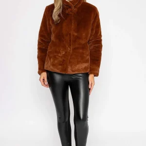 J'aime la Vie Gigi Jacket In Brown*Women Coats & Jackets