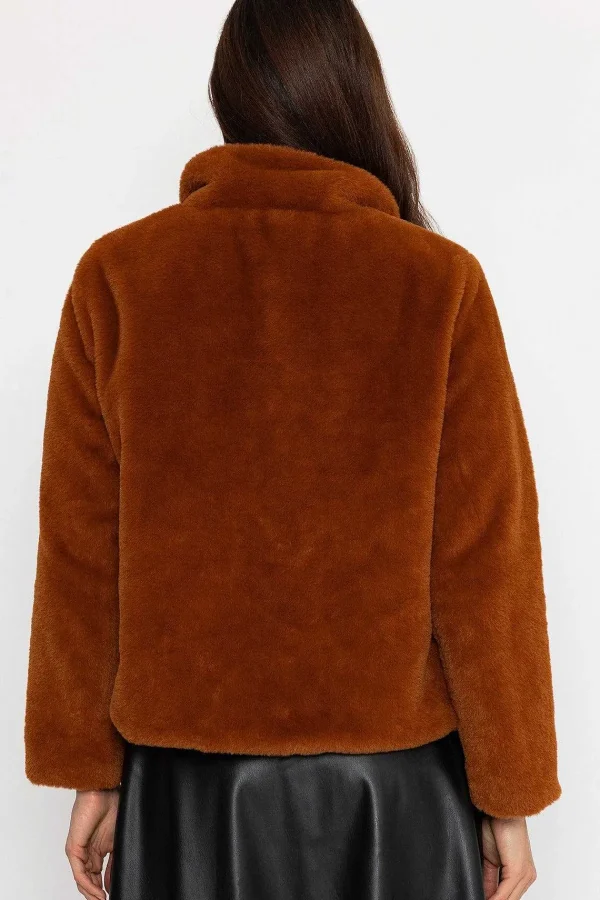 J'aime la Vie Gigi Jacket In Brown*Women Coats & Jackets
