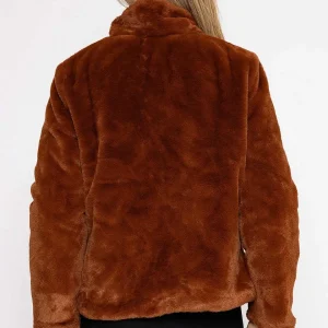 J'aime la Vie Gigi Jacket In Brown*Women Coats & Jackets
