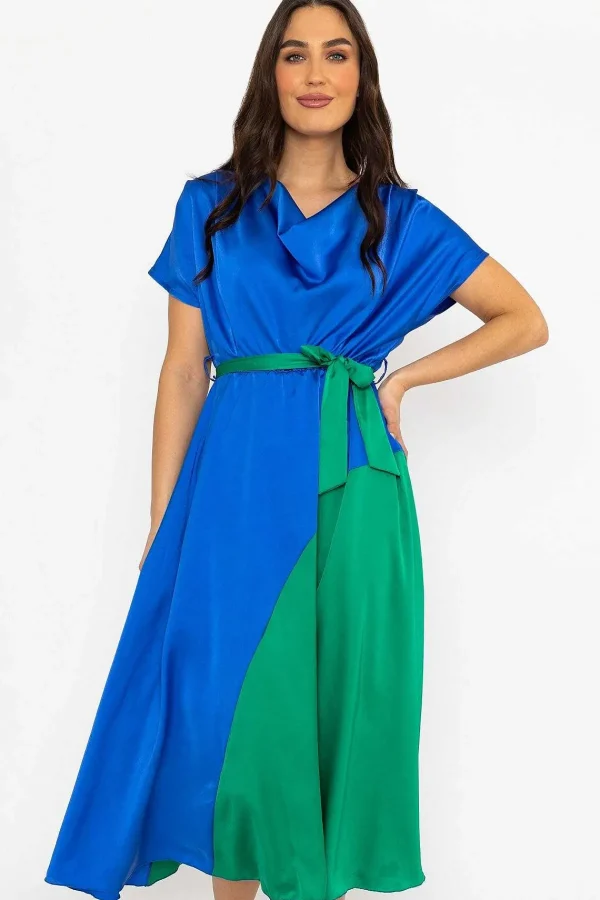 Pala D'oro Gigi Midi Dress In Blue*Women Dresses & Jumpsuits