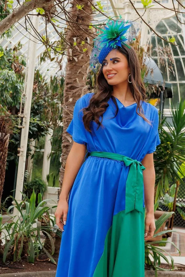 Pala D'oro Gigi Midi Dress In Blue*Women Dresses & Jumpsuits
