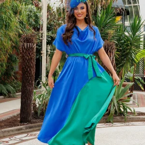 Pala D'oro Gigi Midi Dress In Blue*Women Dresses & Jumpsuits