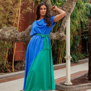 Pala D'oro Gigi Midi Dress In Blue*Women Dresses & Jumpsuits