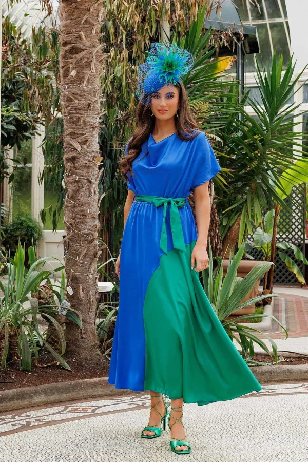 Pala D'oro Gigi Midi Dress In Blue*Women Dresses & Jumpsuits