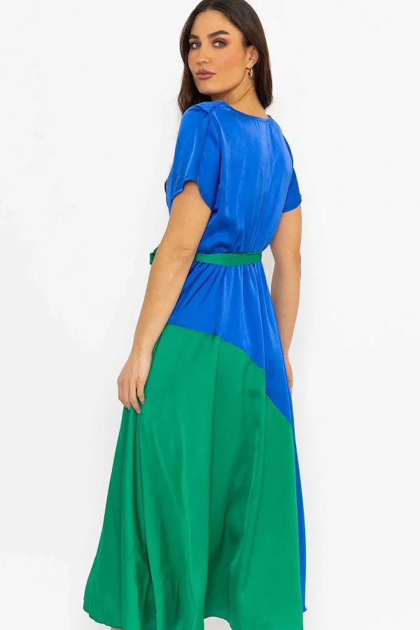 Pala D'oro Gigi Midi Dress In Blue*Women Dresses & Jumpsuits