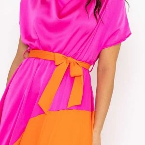 Pala D'oro Gigi Midi Dress In Pink*Women Dresses & Jumpsuits