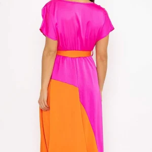 Pala D'oro Gigi Midi Dress In Pink*Women Dresses & Jumpsuits