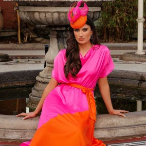 Pala D'oro Gigi Midi Dress In Pink*Women Dresses & Jumpsuits