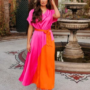 Pala D'oro Gigi Midi Dress In Pink*Women Dresses & Jumpsuits