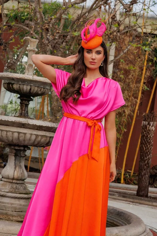 Pala D'oro Gigi Midi Dress In Pink*Women Dresses & Jumpsuits
