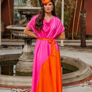 Pala D'oro Gigi Midi Dress In Pink*Women Dresses & Jumpsuits