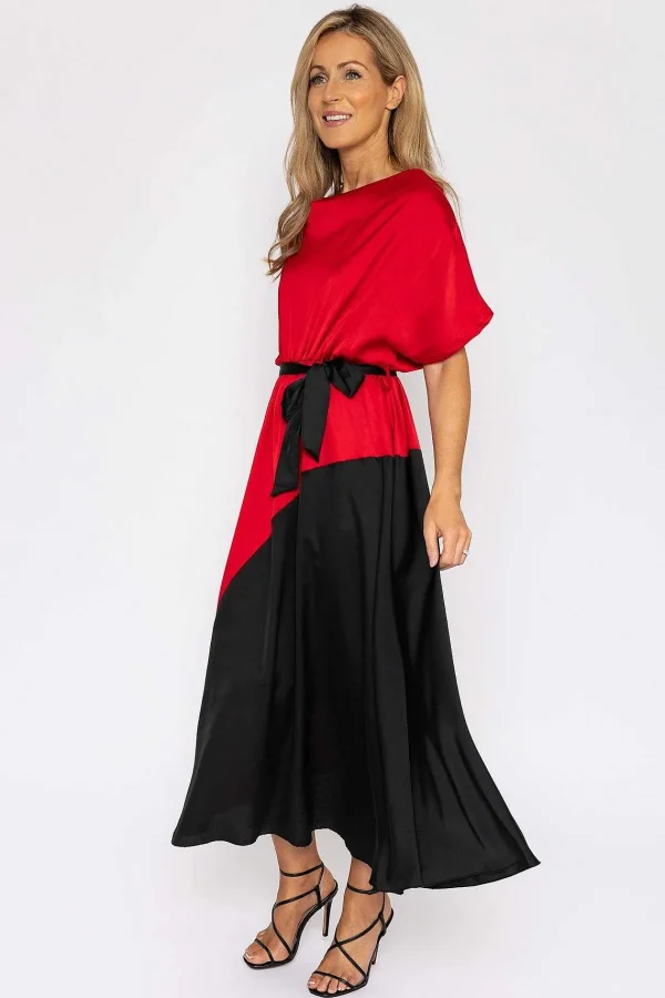 Pala D'oro Gigi Midi Dress In Red*Women Dresses & Jumpsuits