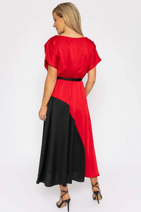 Pala D'oro Gigi Midi Dress In Red*Women Dresses & Jumpsuits