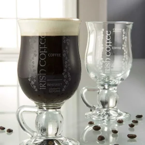 Galway Crystal Glass Irish Coffee Set* Homeware